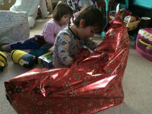 Opening presents