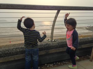outside the fish house